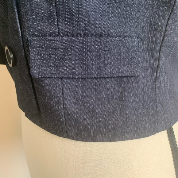 Vintage Women’s Denim Vest SZ 8 - Picture 6 of 7